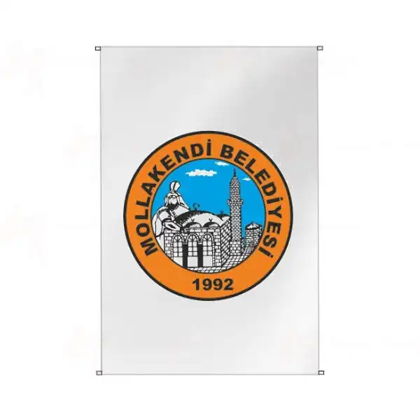 Mollakendi Belediyesi Bina Cephesi Bayrakları