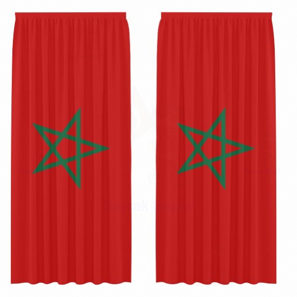 Morocco Gnelik Saten Perde