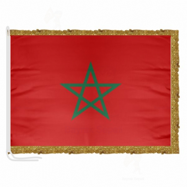 Morocco Saten Kuma Makam Bayra