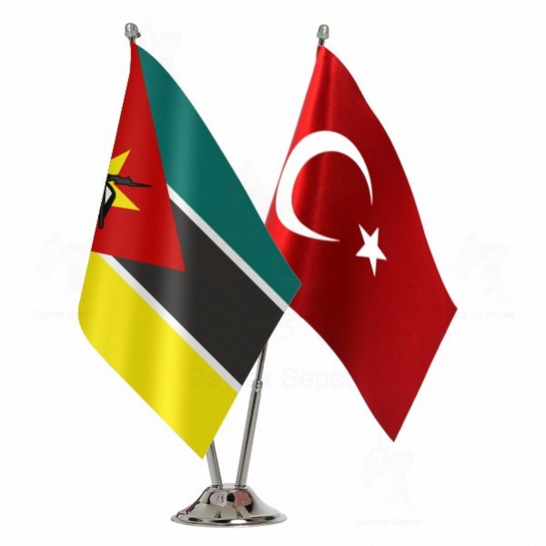 Mozambik 2 Li Masa Bayraklar