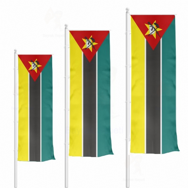 Mozambik Dikey Gnder Bayrak Toptan Alm