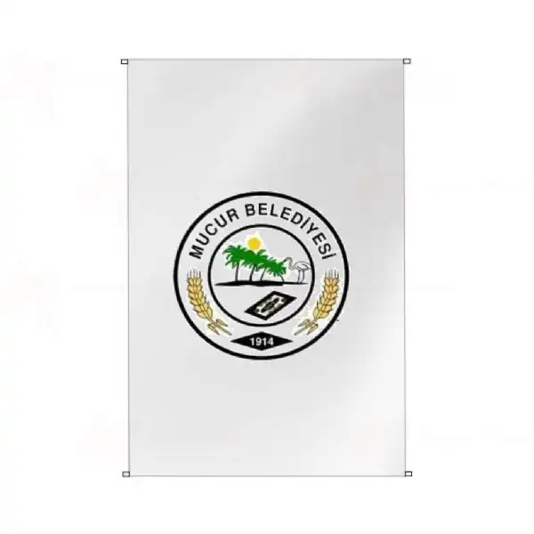Mucur Belediyesi Bina Cephesi Bayrakları