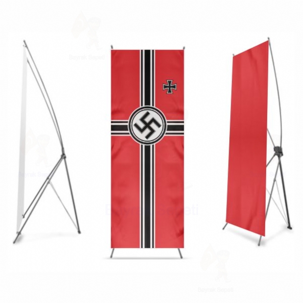 Nazi Almanyas Harp X Banner Bask