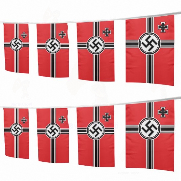 Nazi Almanyas Sava pe Dizili Ssleme Bayraklar retim