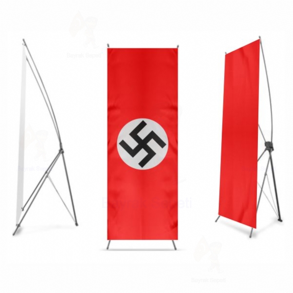 Nazi Almanyas X Banner Bask retimi