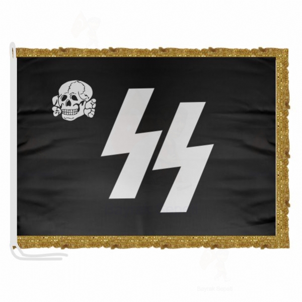 Nazi Waffen Ss Saten Kuma Makam Bayra reticileri