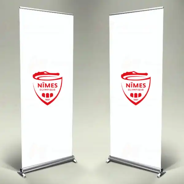 Nimes Olympique Roll Up ve Banner