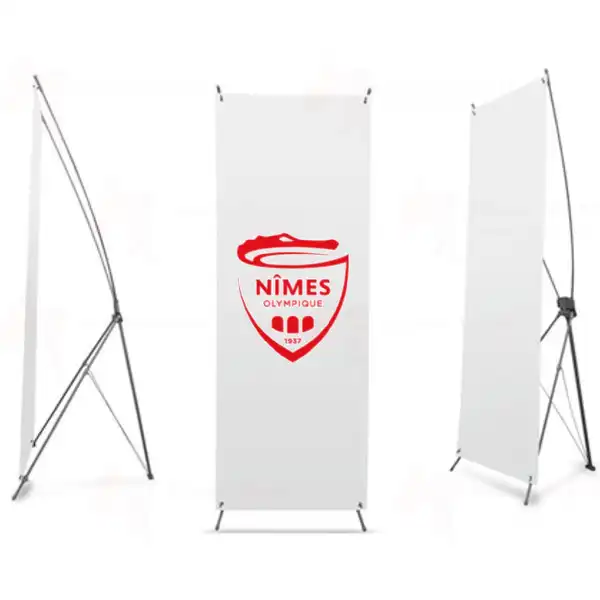 Nimes Olympique X Banner Bask Tasarm