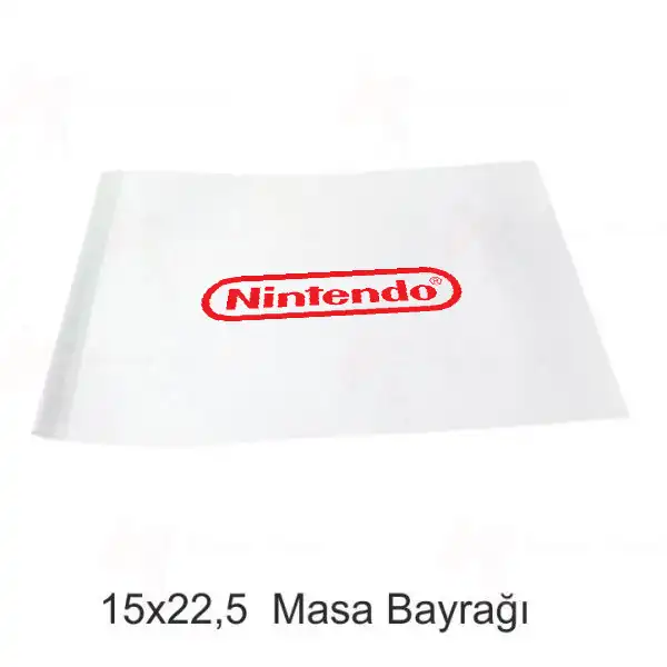 Nintendo Masa Bayraklar Sat Fiyat