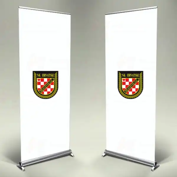 Nk Hrvatski Dragovoljac Roll Up ve Banner