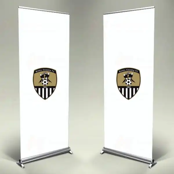 Notts County Roll Up ve Banner