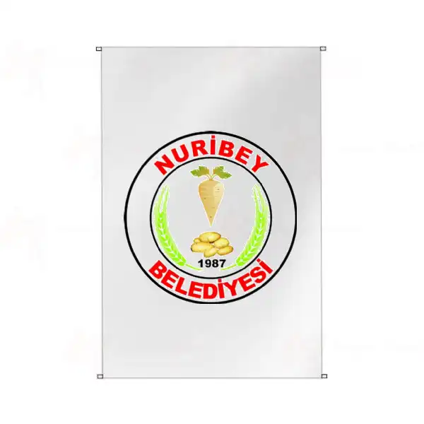 Nuribey Belediyesi Bina Cephesi Bayrak Satlar