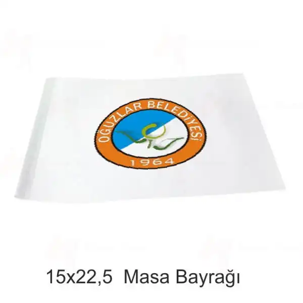 Ouzlar Belediyesi Masa Bayraklar eitleri