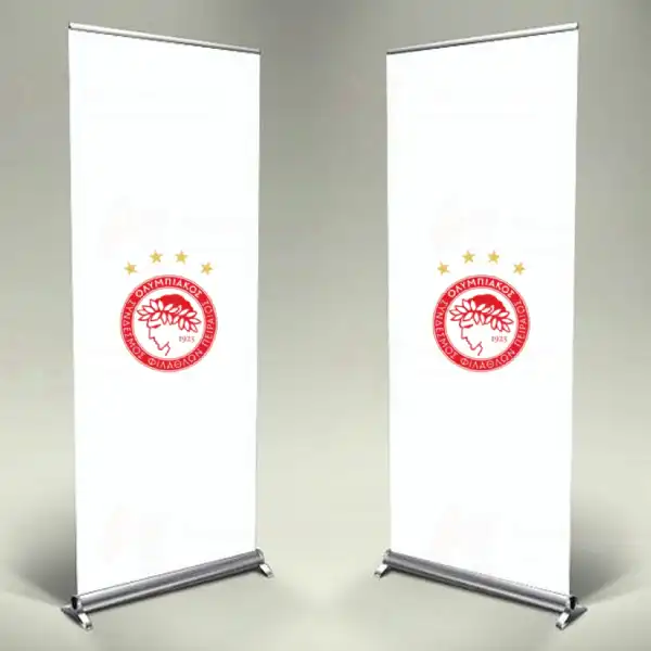 Olympiacos Piraeus Roll Up ve Banner
