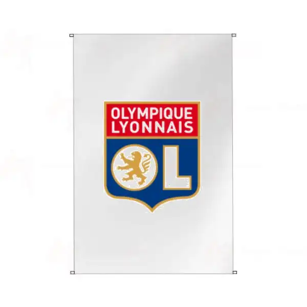 Olympique Lyon Bina Cephesi Bayrak Toptan Alm