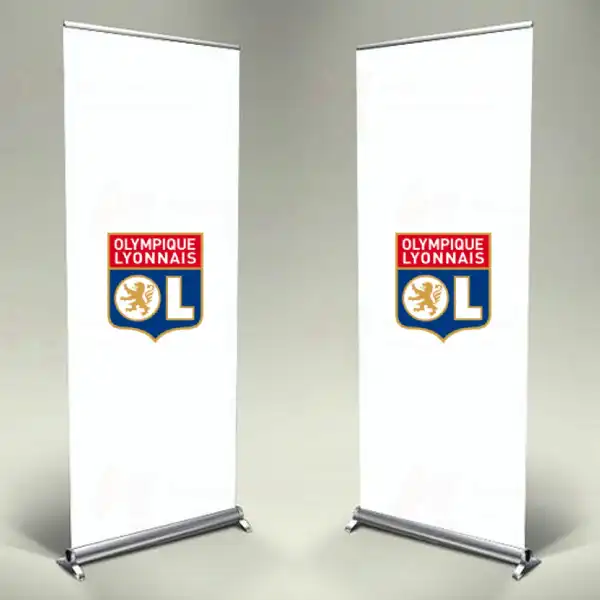 Olympique Lyon Roll Up ve Banner