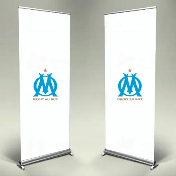 Olympique Marseille Roll Up ve Banner