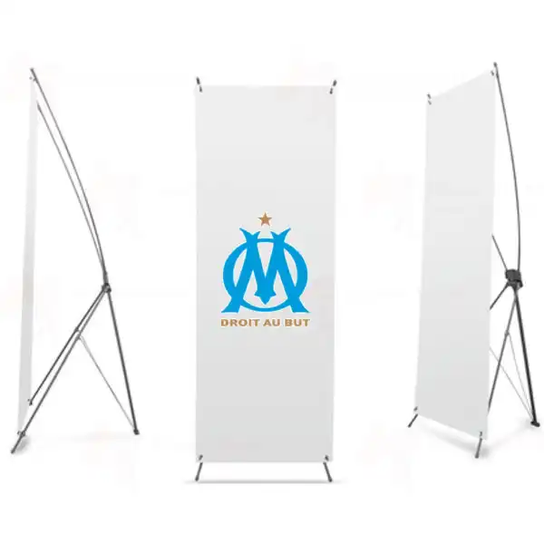 Olympique Marseille X Banner Baskı
