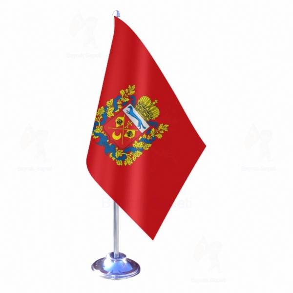 Orenburg Oblast Tekli Masa Bayraklar