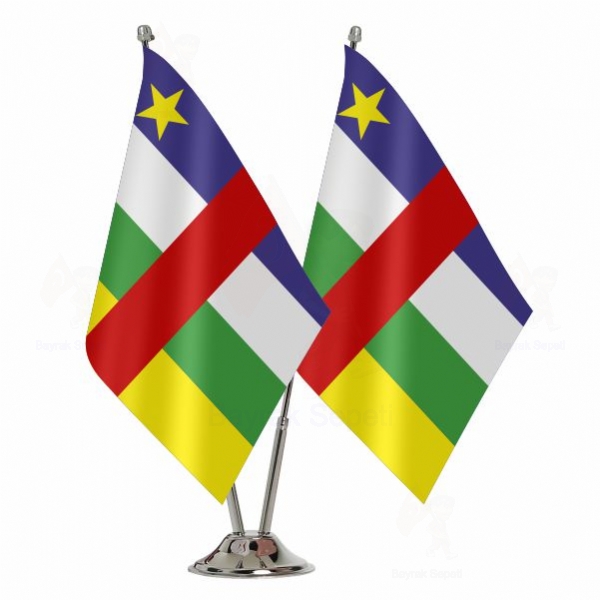 Orta Afrika Cumhuriyeti 2 li Masa Bayra