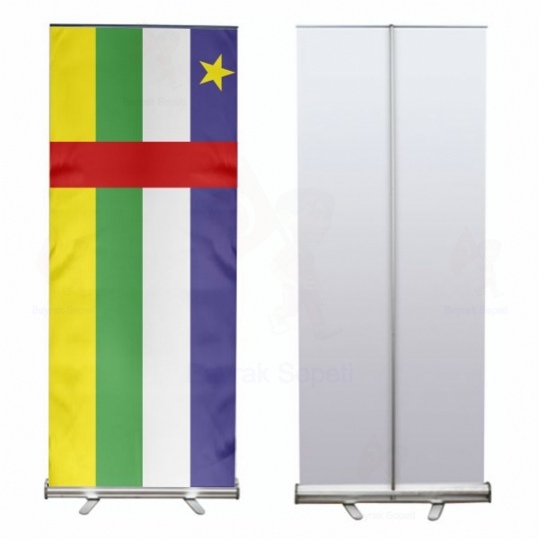 Orta Afrika Cumhuriyeti Roll Up ve BannerTasarmlar