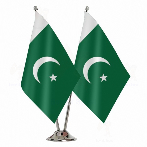 Pakistan 2 Li Masa Bayra eitleri