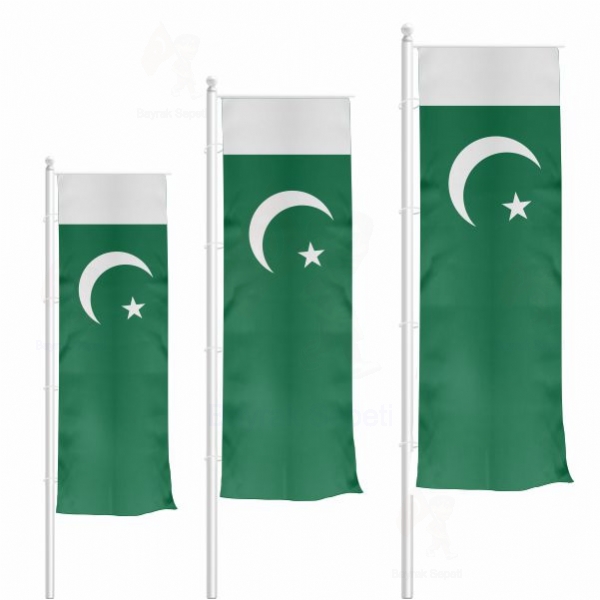 Pakistan Dikey Gnder Bayrak zellikleri