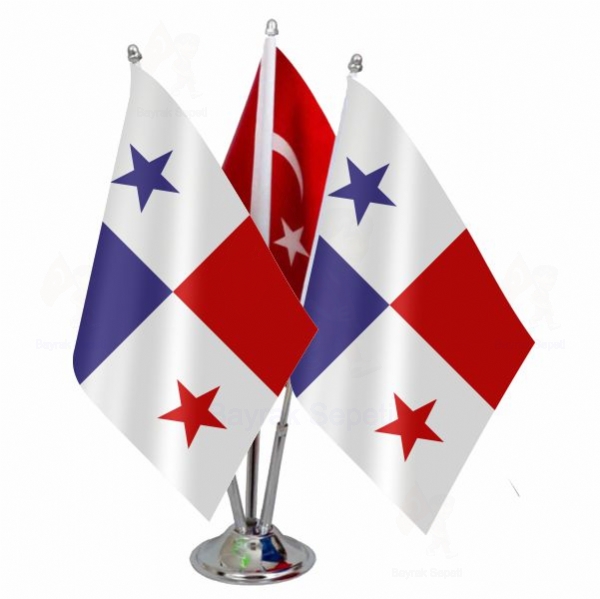 Panama 3 L Masa Bayraklar Grselleri