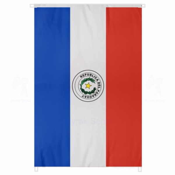 Paraguay Bina Cephesi Bayraklar