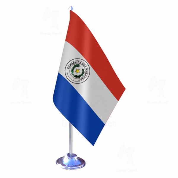 Paraguay Tekli Masa Bayraklar