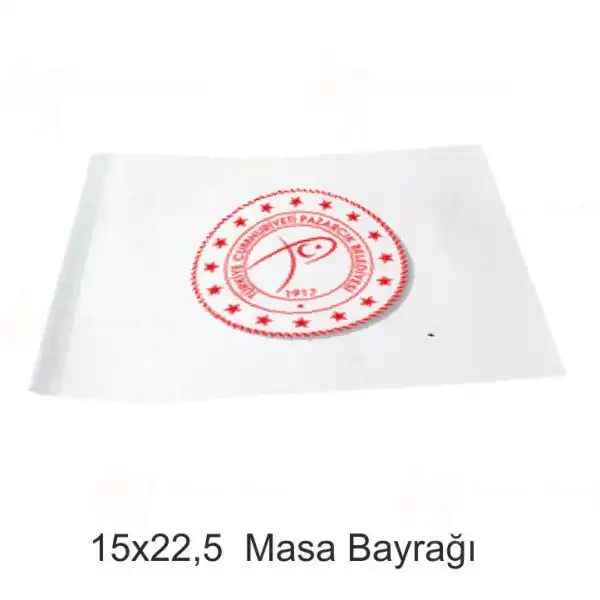Pazarcık Belediyesi Masa Bayrakları