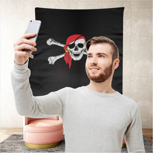 Pirate Bandana Arka Plan Duvar Manzara Resimleri Sat