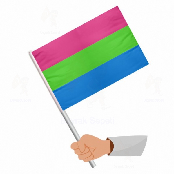 Polysexuality Pride Sopal Bayraklar