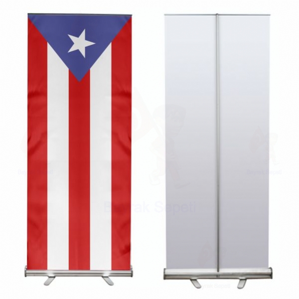 Porto Riko Roll Up ve Banner