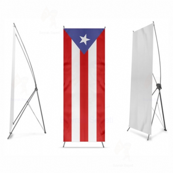 Porto Riko X Banner Bask Tasarm