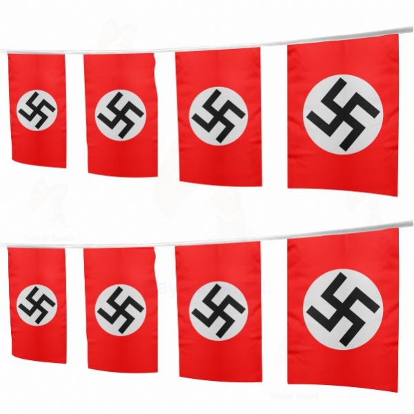 Reich Nazi Almanyas pe Dizili Ssleme Bayraklar
