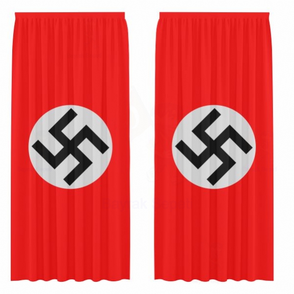 Reich Nazi Reich Gnelik Saten Perde