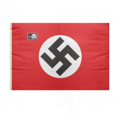 Reich Ss Totenkopf Sturmbannfahne Bayrağı