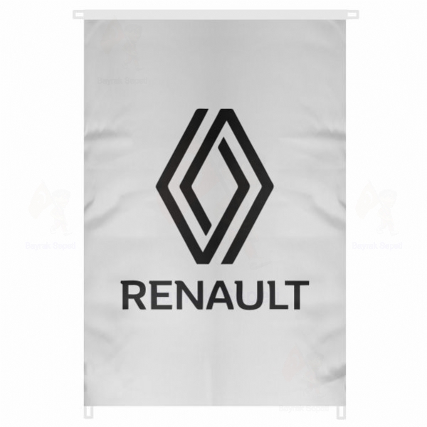 Renault Bina Cephesi Bayraklar