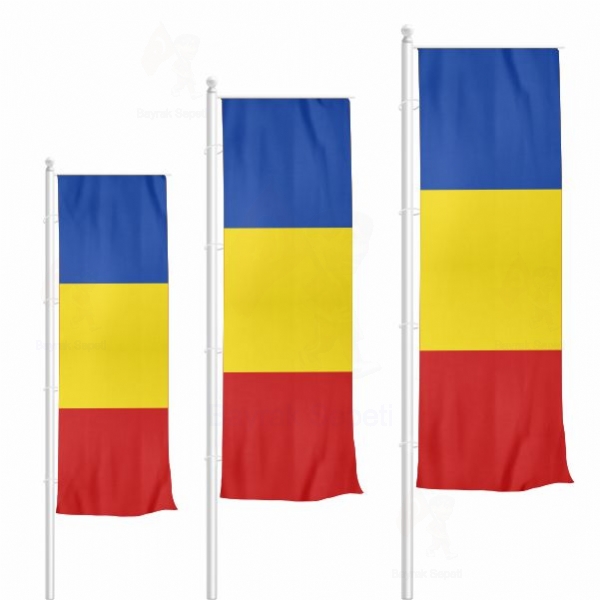 Romanya Dikey Gnder Bayraklar