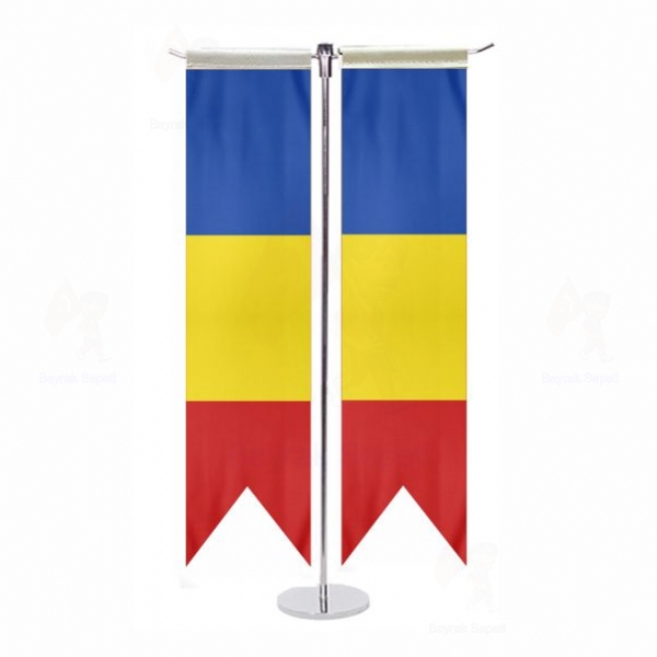 Romanya T Masa Bayraklar malatlar