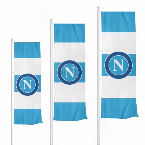 SSC Napoli Dikey Gnder Bayrak Resimleri