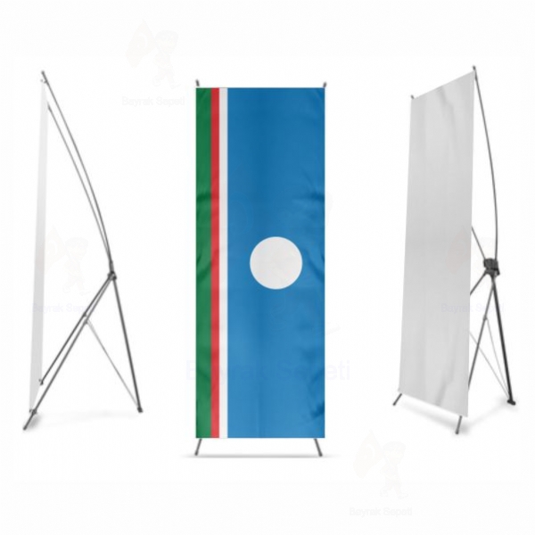 Saha Cumhuriyeti X Banner Bask Ebatlar