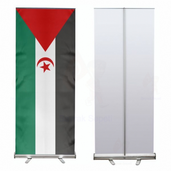 Sahra Demokratik Arap Cumhuriyeti Roll Up ve Banner