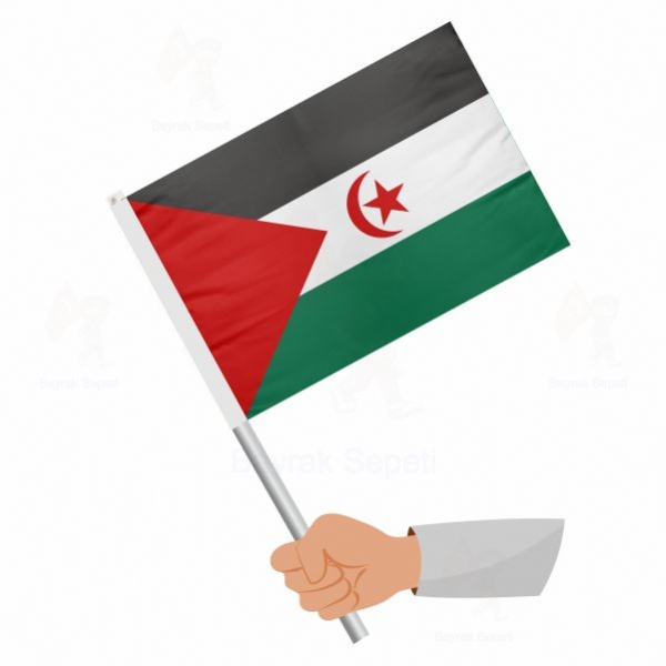 Sahra Demokratik Arap Cumhuriyeti Sopal Bayraklar