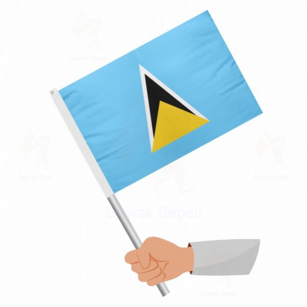 Saint Lucia Sopal Bayraklar
