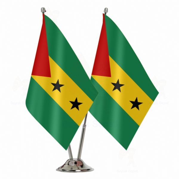 Sao Tome ve Principe 2 Li Masa Bayra Fiyat