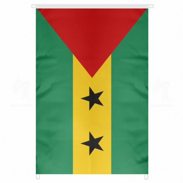 Sao Tome ve Principe Bina Cephesi Bayraklar