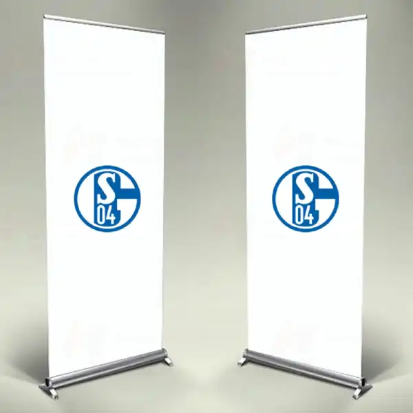 Schalke 04 Roll Up ve Banner