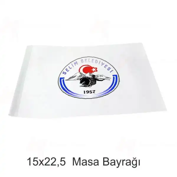 Selim Belediyesi Masa Bayraklar